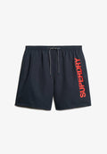 Superdry & Co GRAPHIC - Swimming shorts - richest navy