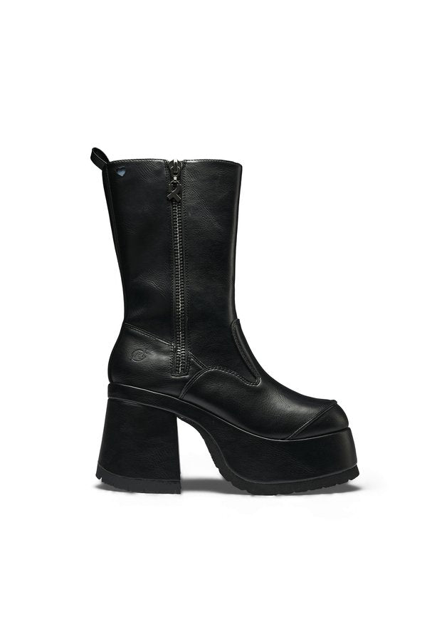 Koi Footwear HALCYON CHUNKY HEELED BOOTS