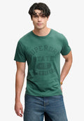 Superdry & Co SUPERDRY ATHLETIC TONAL T-SHIRT.. - Print T-shirt - erin green