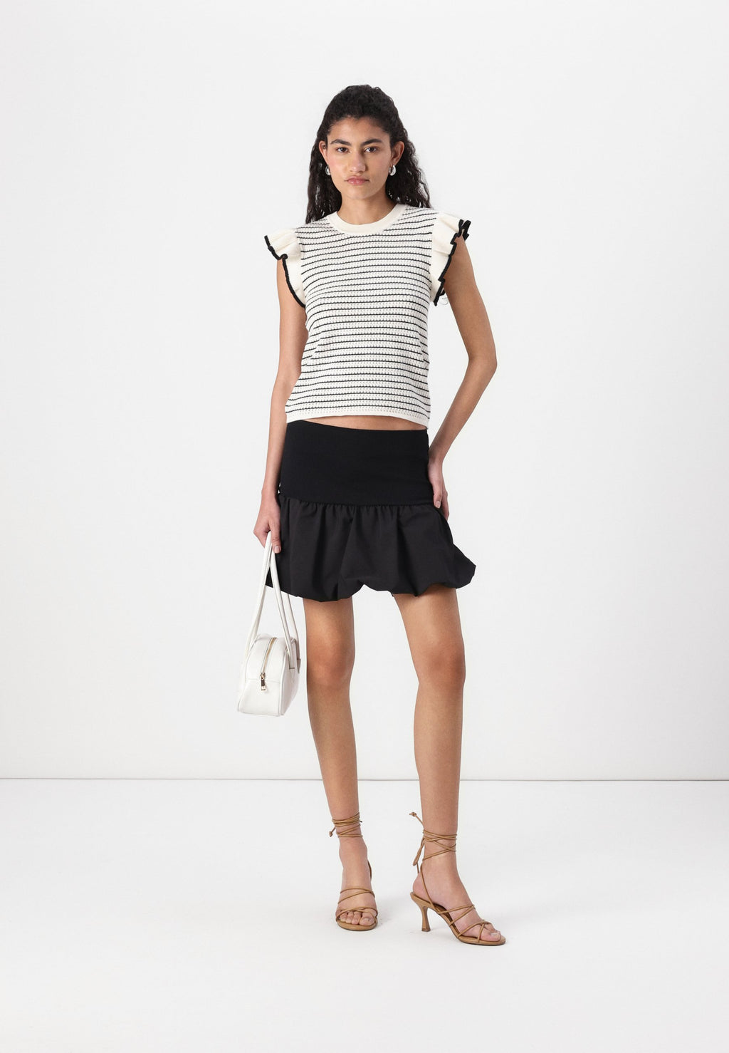 Noisy May NMBIANCA MINI BUBBLE SKIRT