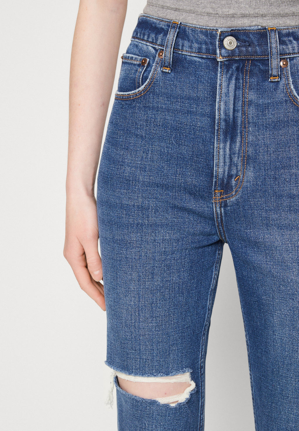 Abercrombie & Fitch ANKLE STRAIGHT