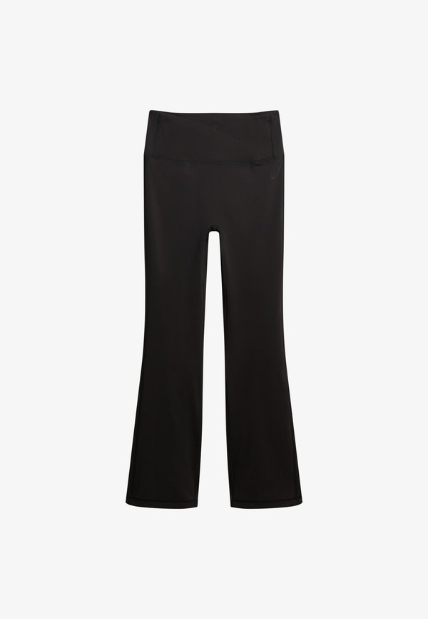 Superdry & Co FLARE  - Leggings - Trousers - black