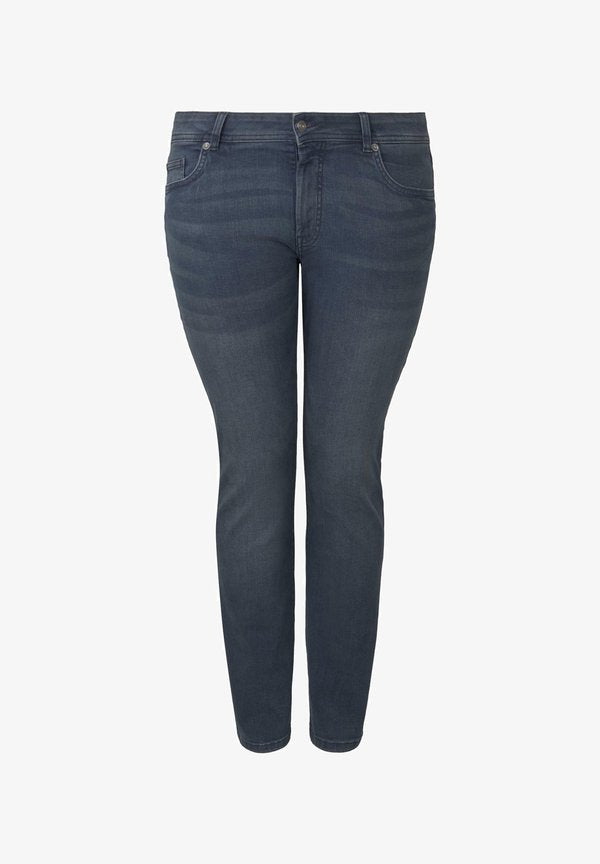 TOM TAILOR SLIM FIT - Slim fit jeans - used dark stone