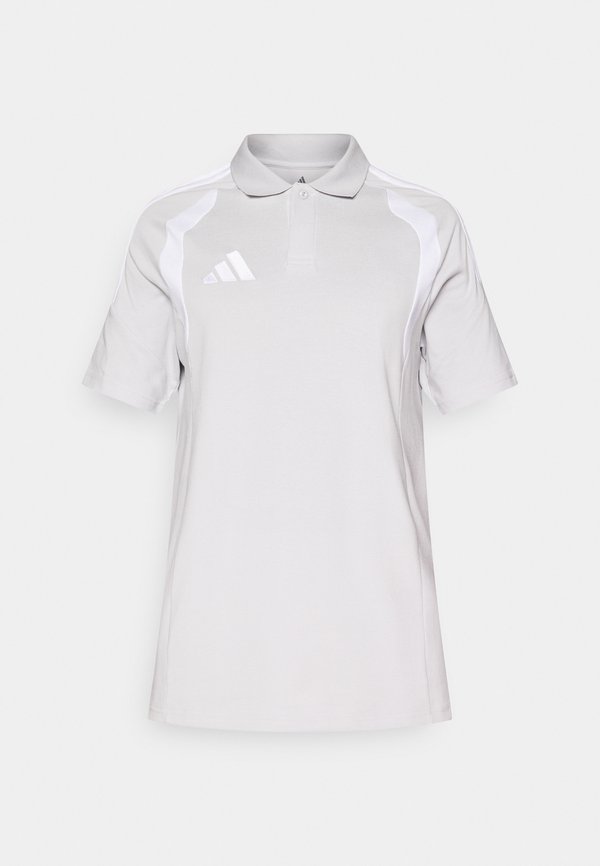 adidas Performance TIRO26 LEAGUE - Polo shirt - team light grey/white