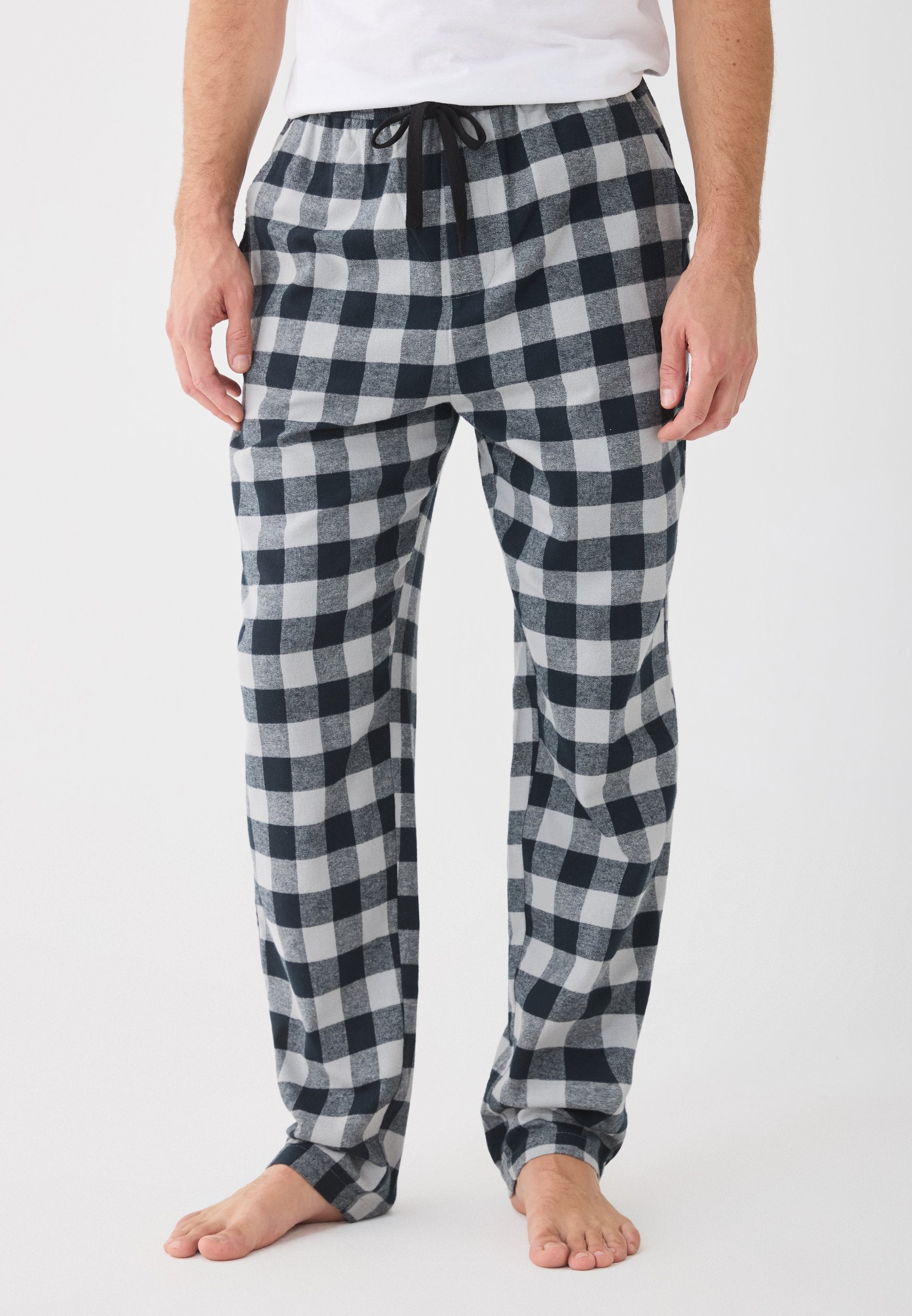 Pier One FLANNEL CHECK TROUSER