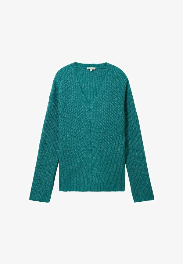 TOM TAILOR Jumper - ever green melange