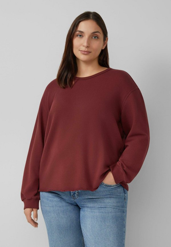 s.Oliver Sweatshirt - bordeaux