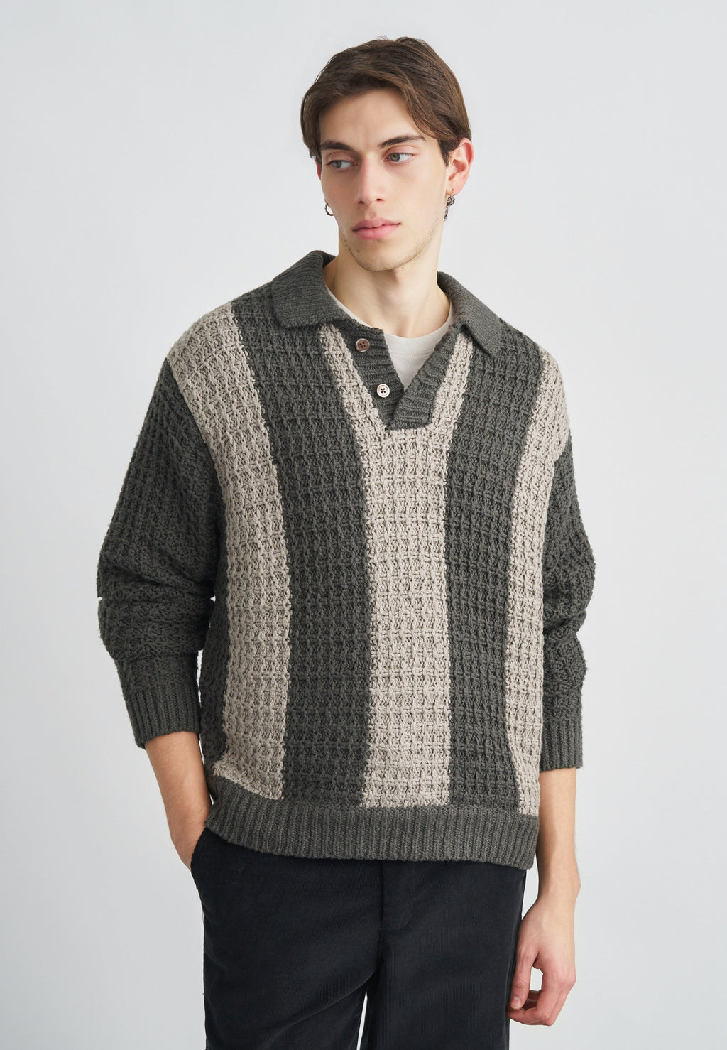 Obey Clothing TEXTURED RUGBY