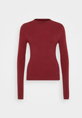 Vero Moda Tall VMNANCY FUNNELNECK  - Jumper - syrah