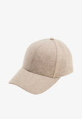 s.Oliver MIT LOGO - Cap - sandfarben