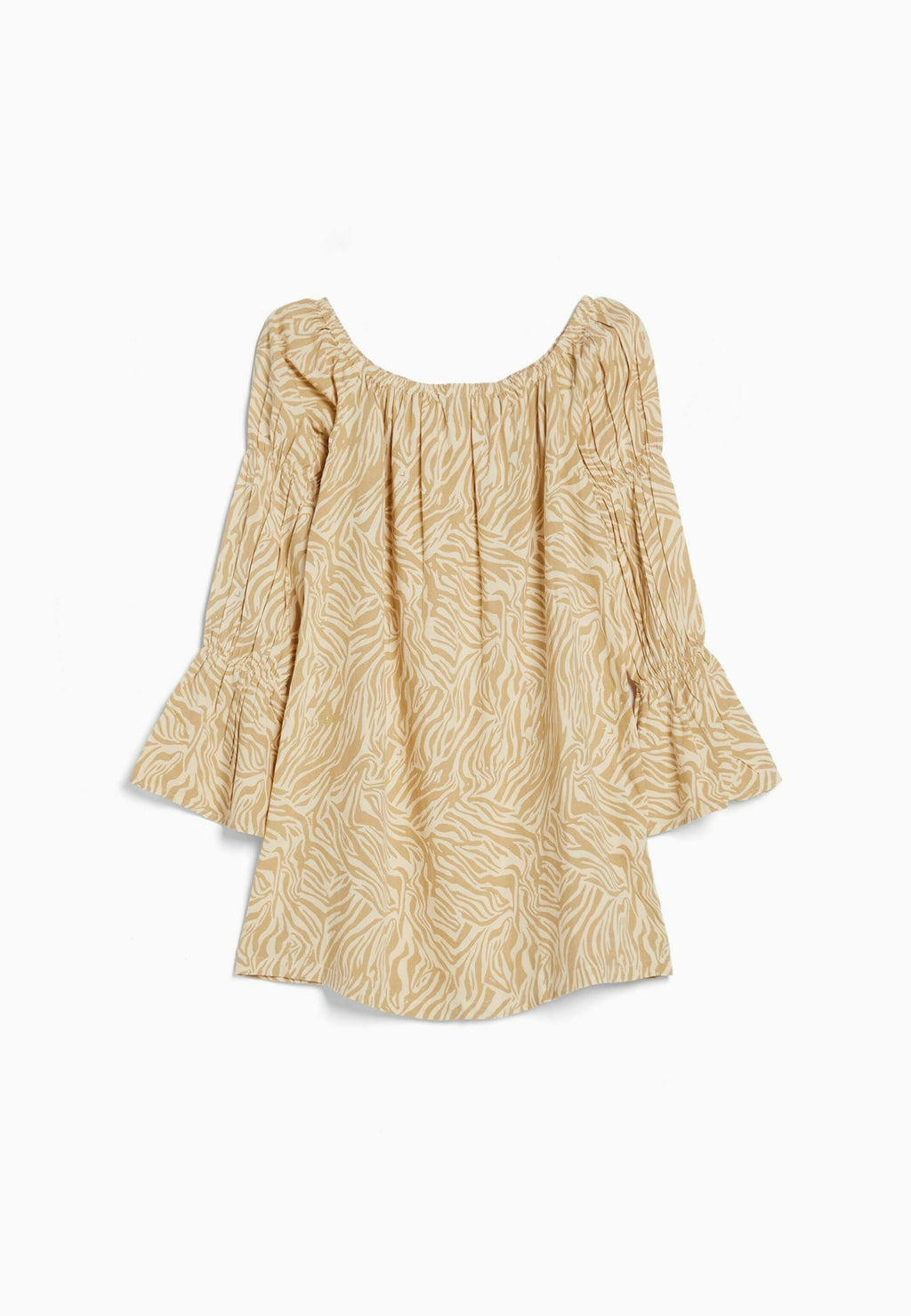 Bershka LONG SLEEVE GATHERED  MINI