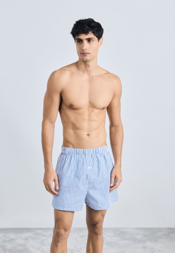 Lacoste 2 PACK - Boxer shorts - vaporous/white/navy blue
