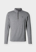 Calvin Klein Golf CRUISE ZIP - Long sleeved top - charcoal marl