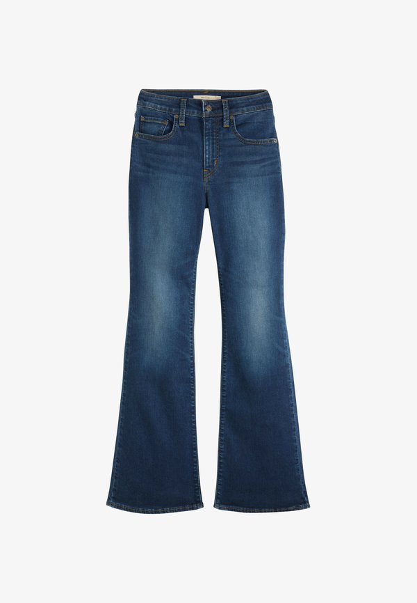 Levi's® BOOTCUT - Bootcut jeans - true blue dark - dark indigo - worn in