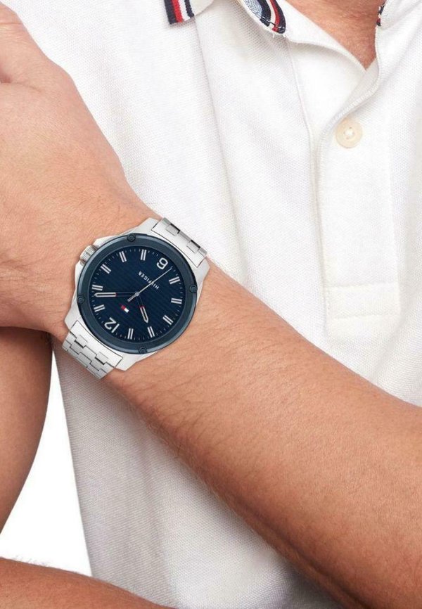 Tommy Hilfiger JASON - Watch - silver-coloured