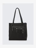 TOM TAILOR WINONA ZIP SHOPPER M - Handbag - black