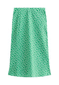 New Look DAISY PRINT BIAS CUT MIDI