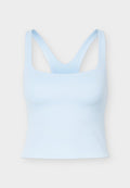 Nike Performance ZENVY BRA TANK - Top - hydrogen blue/cool grey