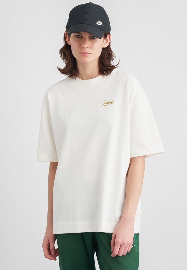 Nike Sportswear TEE SCRIPT - Print T-shirt - sail