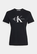 Calvin Klein Jeans CORE MONOGRAM REGULAR - Print T-shirt - black