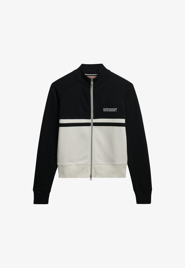 Superdry & Co Zip-up sweatshirt - black