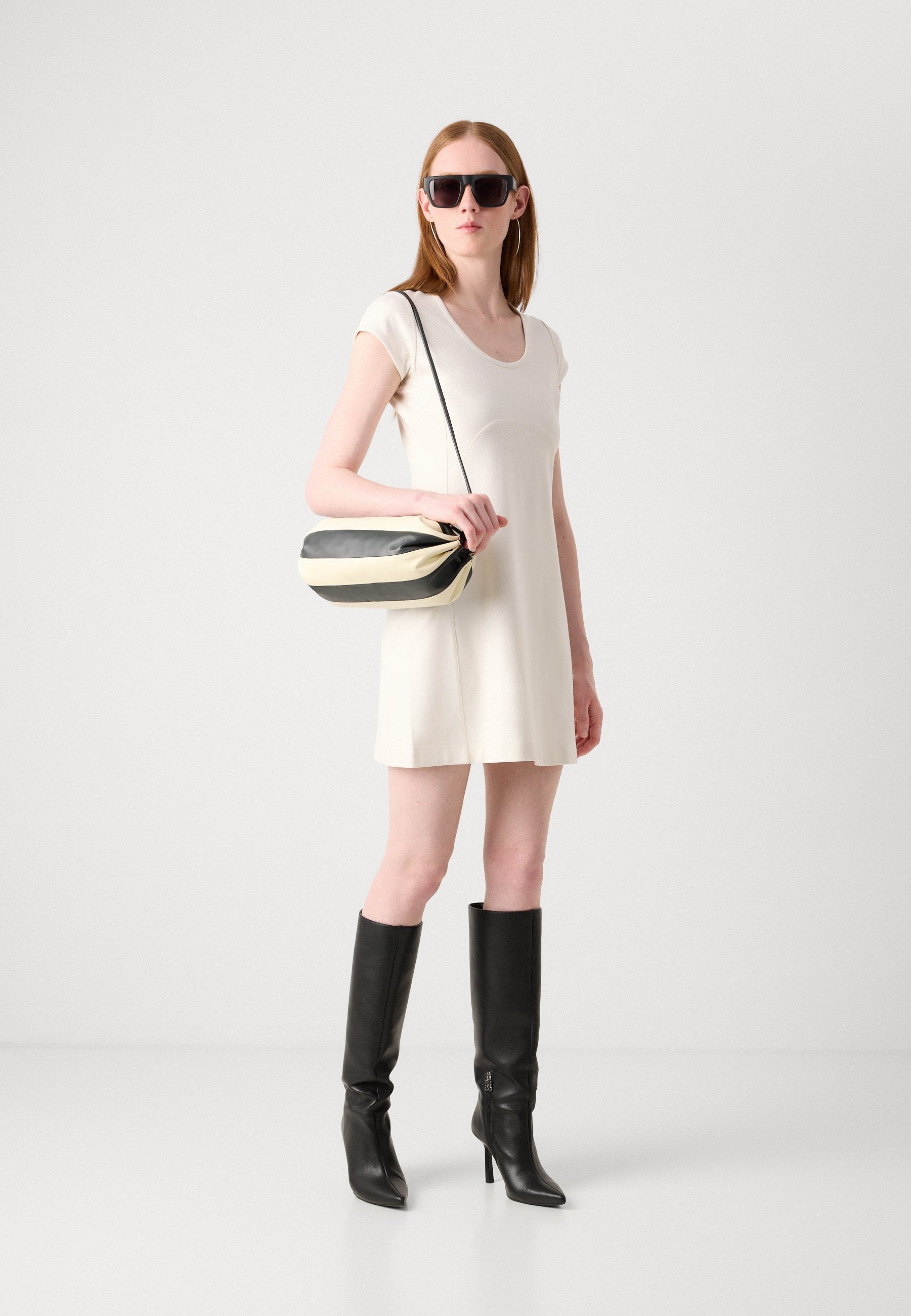 Calvin Klein Jeans PUNTO MILANO SCOOP DRESS