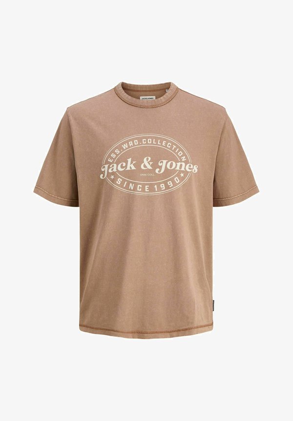 Jack & Jones Logo - Print T-shirt - monks robe
