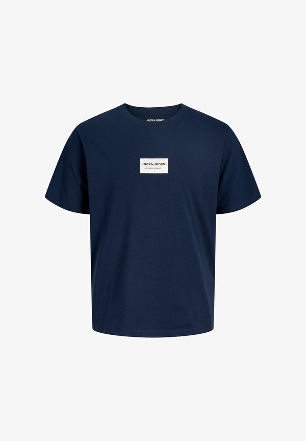 Jack & Jones T- - Print T-shirt - navy blazer