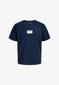 Jack & Jones T- - Print T-shirt - navy blazer