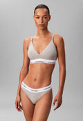 Calvin Klein Underwear MATERNITY LIGHTLY LINED TRIANGLE - Nursing bra - grey heather