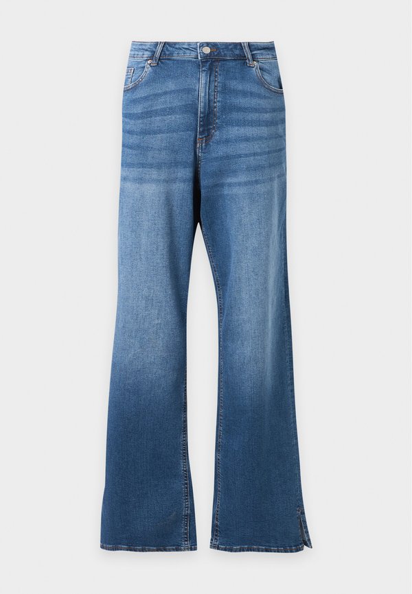 Vero Moda Curve VMCMARI TESSA - Wide Leg - medium blue denim