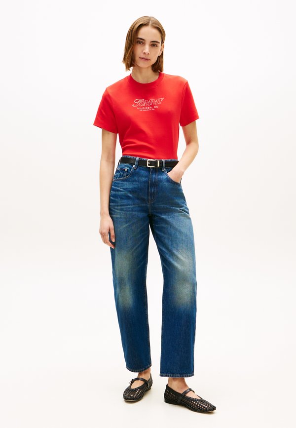 Tommy Hilfiger LOGO INTERLOCK KNIT T-SHIRT