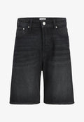 Jack & Jones TONY ORIGINAL - Denim shorts - black denim