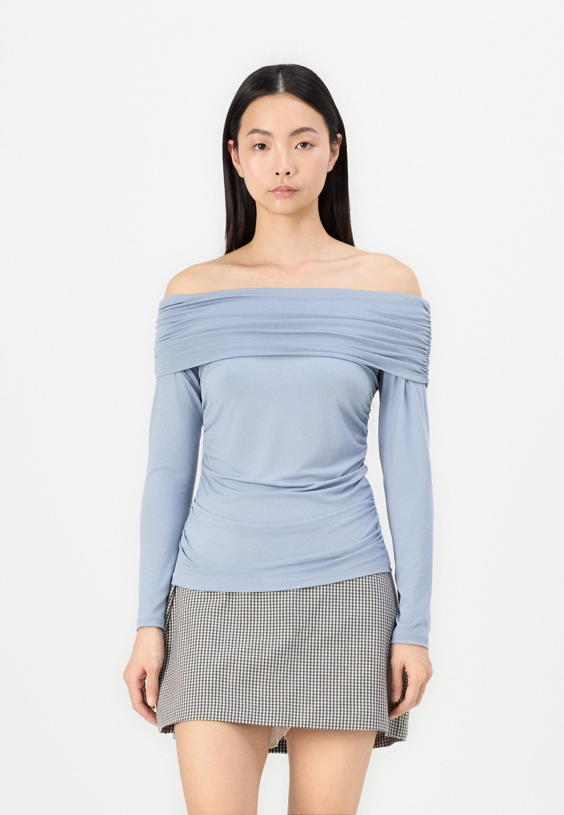 VILA Off-shoulder Long sleeved