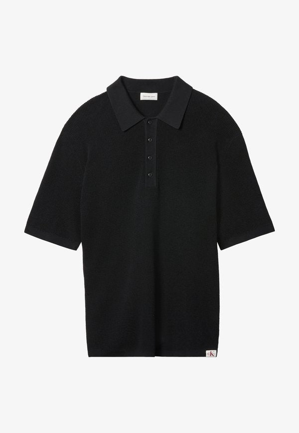 Calvin Klein Jeans Polo shirt - black