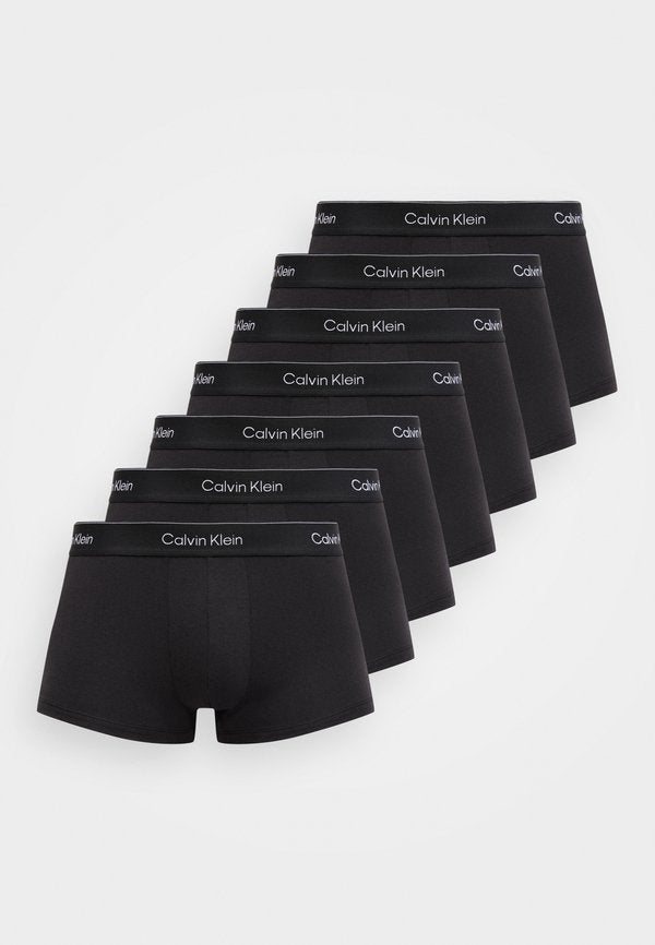 Calvin Klein Underwear LOW RISE ICON 7 PACK - Trunks - black