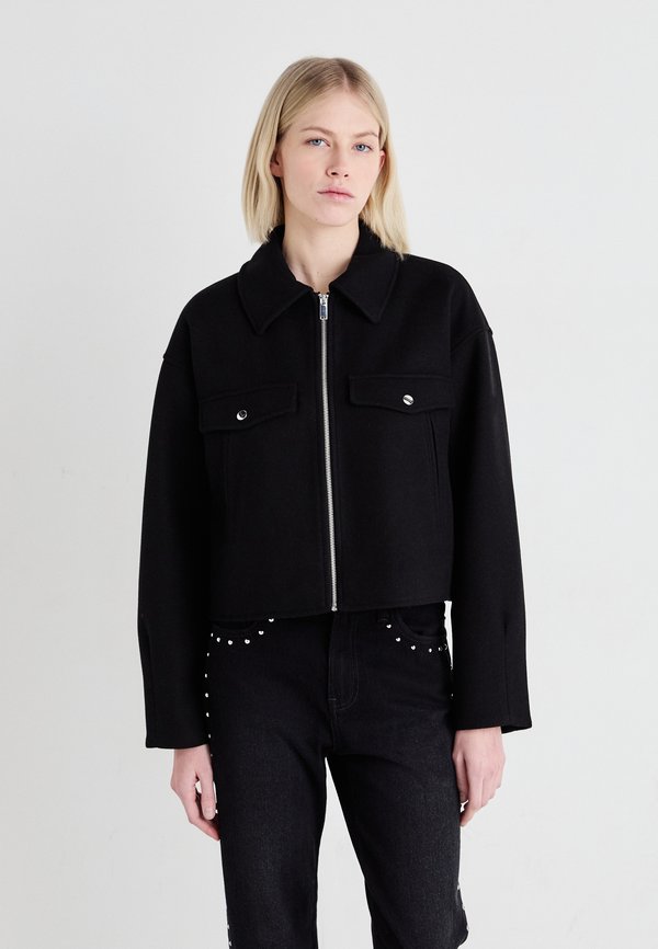 Vero Moda VMFORTUNEFREJ - Light jacket - black