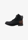 TOM TAILOR Cowboy/biker ankle boot - black