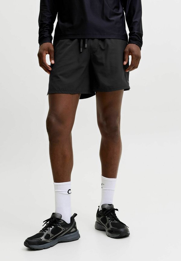 Jack & Jones TRAINING SHORTS RELAXED FIT TRAINING SHORTS - Tracksuit bottoms - black