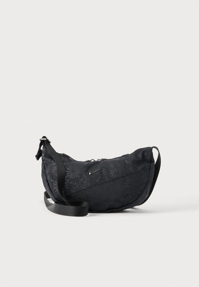 Nike Sportswear AURA UNISEX - Cross body bag - black/gunmetal