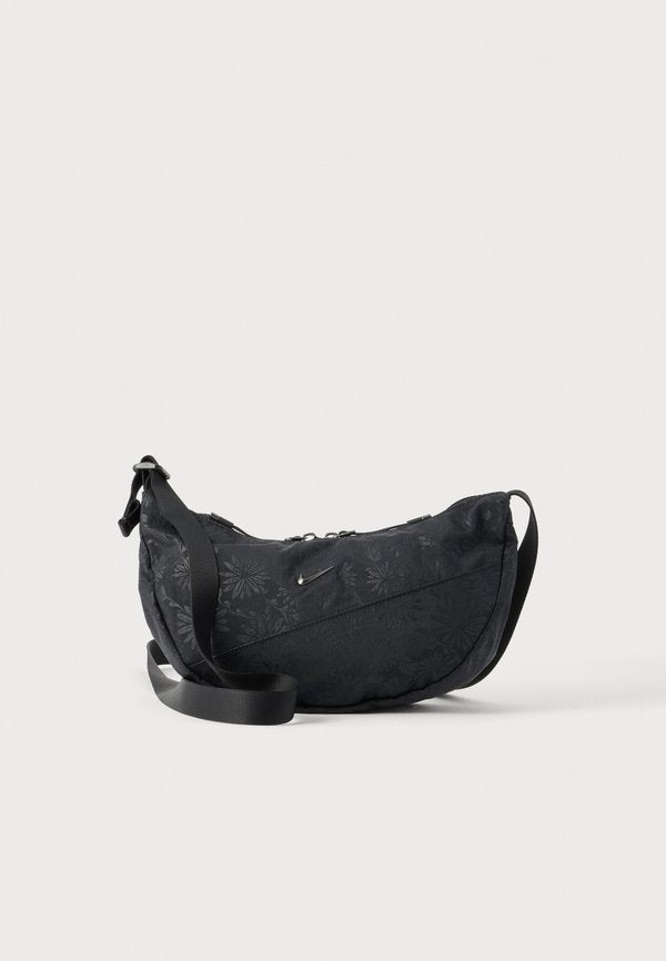 Nike Sportswear AURA UNISEX - Cross body bag - black/gunmetal
