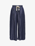 ONLY Wide-fit ONLBEA High waist Wide Leg Fit Ankle length - Relaxed fit jeans - dark blue denim