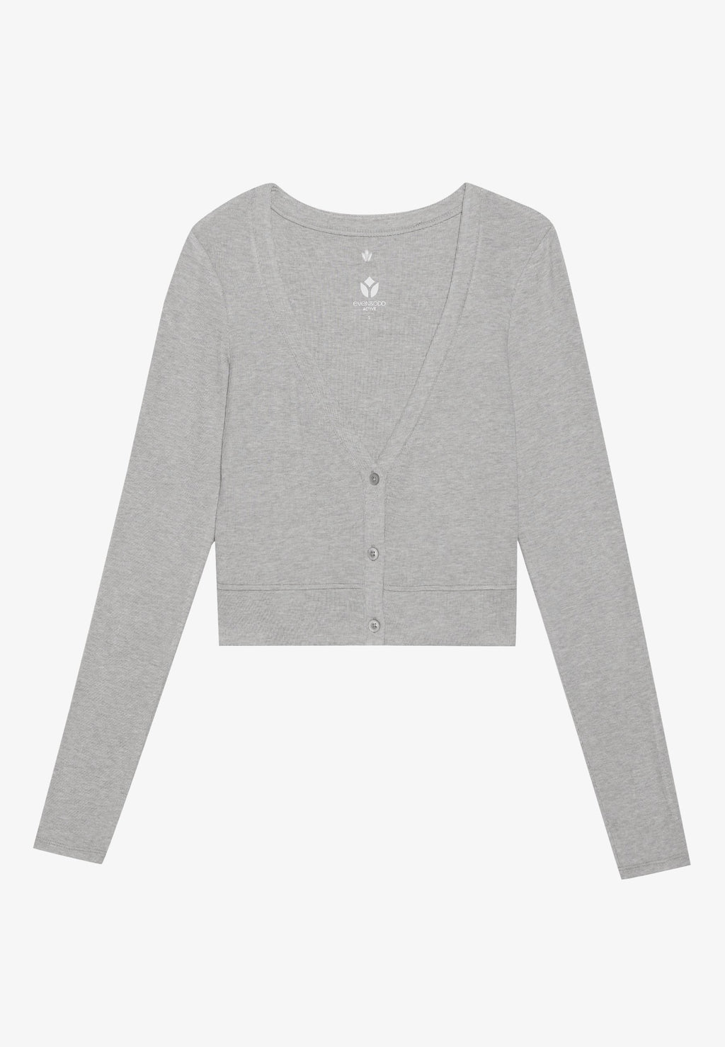 Even&Odd active LONG SLEEVE SPORTS CARDIGAN WITH BUTTON UP FRONT
