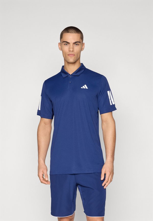 adidas Performance CLUB  3-STRIPES POLO - Polo shirt - dark blue