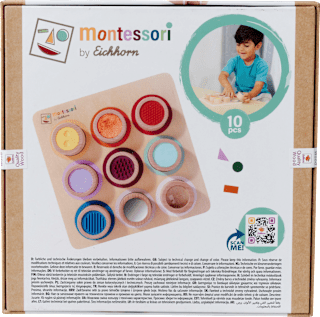 Fühlbrett Montessori Eichhorn