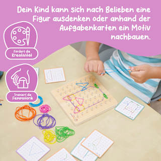 Geometriebrett Montessori Eichhorn