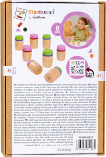 Geräusche-Memo Montessori  Eichhorn