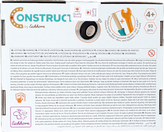 Holzspielzeug Construct Lokomotive Eichhorn