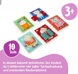 Lernbretter Holz + Stoff   Eichhorn