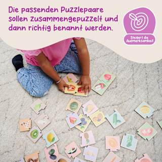 Puzzle Montessori Eichhorn